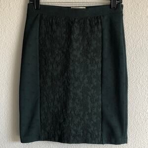 Anthropologie | Moulinette Soeurs Emerald pencil skirt